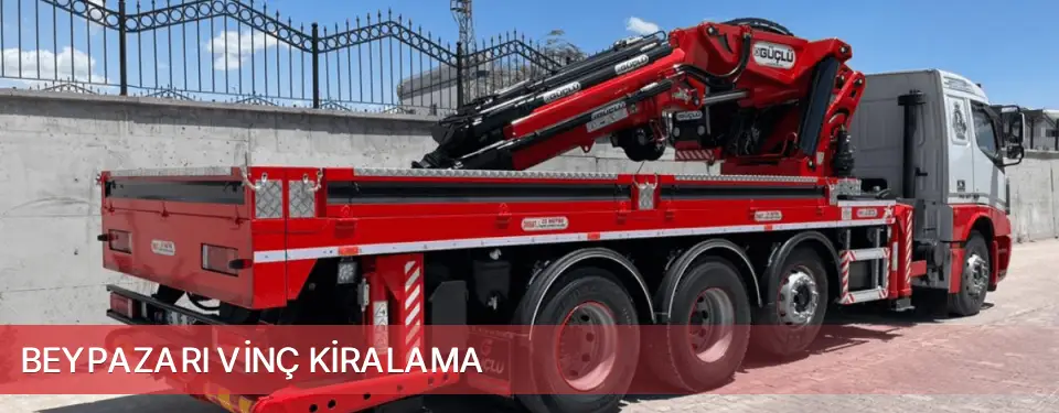 Beypazarı İlçemi Vinç Kiralama